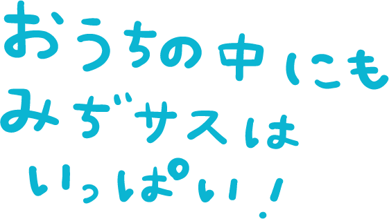 おうちの中にもみぢサスはいっぱい！