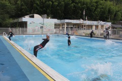 5・6年着衣水泳学習（7月18日）の画像1