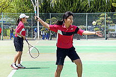 女子ソフトテニスの画像1