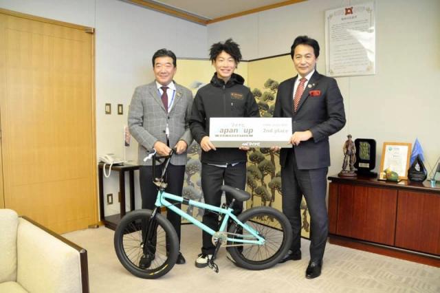 BMX高橋彬選手、ジャパンカップ2位の画像