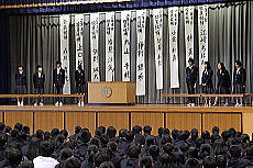 生徒会選挙立会演説の画像3