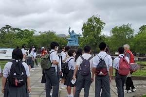 長崎市内平和学習の写真2
