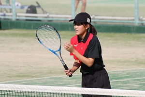 口丹新人戦大会ソフトテニスの写真3