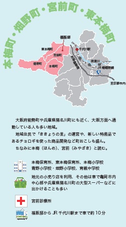 本梅町・畑野町・宮前町・東本梅町エリア