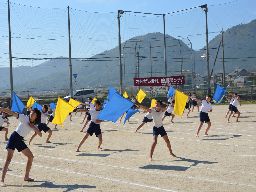 高学年の団体演技