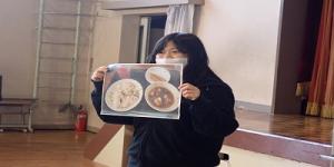 給食メニューの提示画像