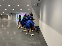 掃除のようす