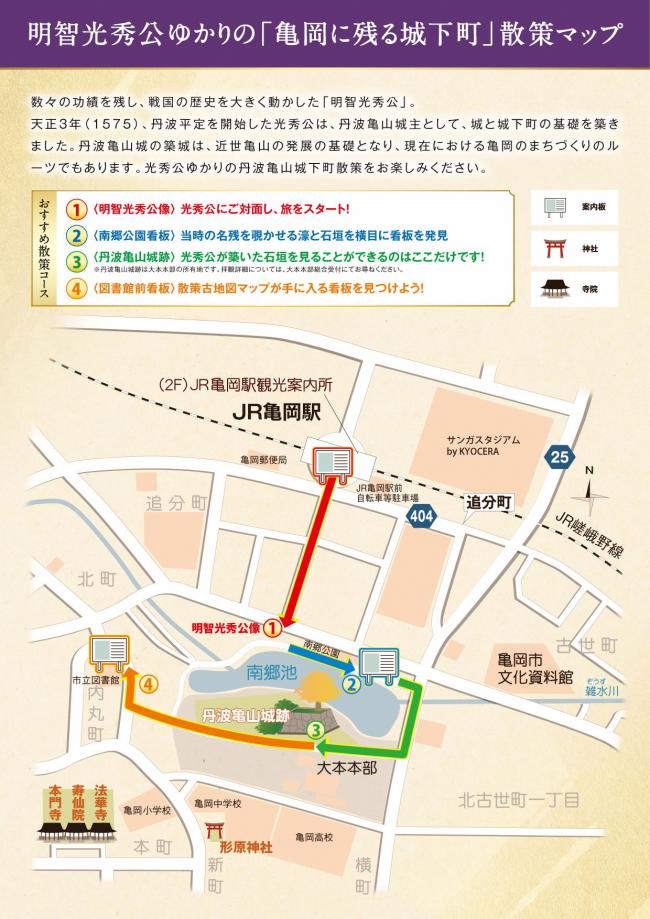 城下町散策マップ
