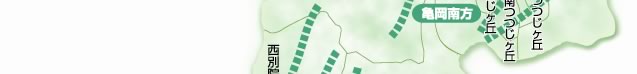 図6：亀岡市の活断層