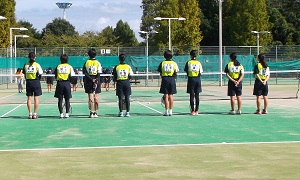 亀岡市新人大会ソフトテニス2