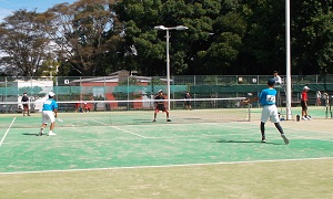 亀岡市新人大会ソフトテニス3
