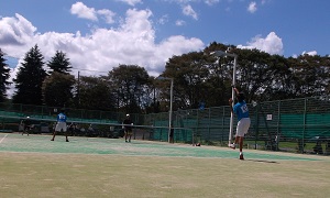 亀岡市新人大会ソフトテニス4