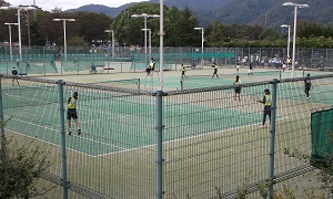 ソフトテニス個人戦３