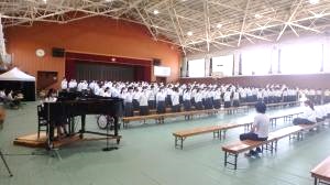 2年学年合唱2