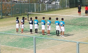 新人大会ソフトテニス男子2