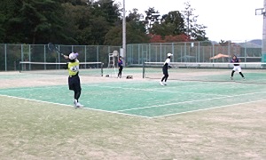 口丹新人大会ソフトテニス女子２
