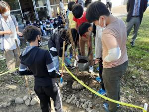 ビオトープ　桜の植樹