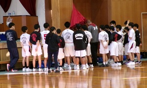 口丹新人大会バスケ男子1