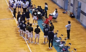 口丹新人大会女子バスケ1