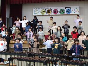 音楽発表会　2年