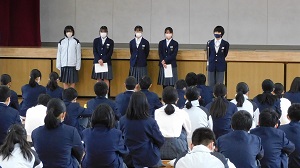 1年生学年集会1