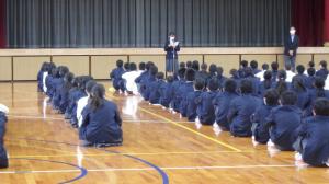 1年学年集会4