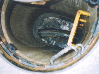 通常の下水道本管の画像