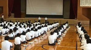 1年生学年集会3