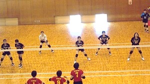 女子バレー1