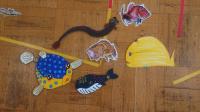 手作りの魚の画像