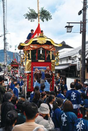 亀岡祭山鉾巡行の写真