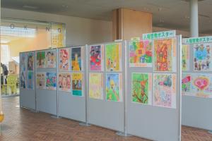 人権啓発作品展示写真