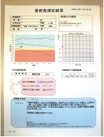 画像：骨塩定量結果