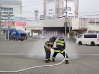 放水終了、止めの画像