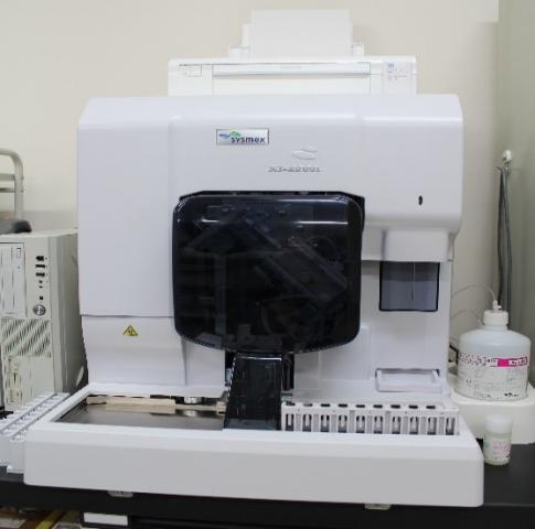 多項目自動血球分析装置の画像