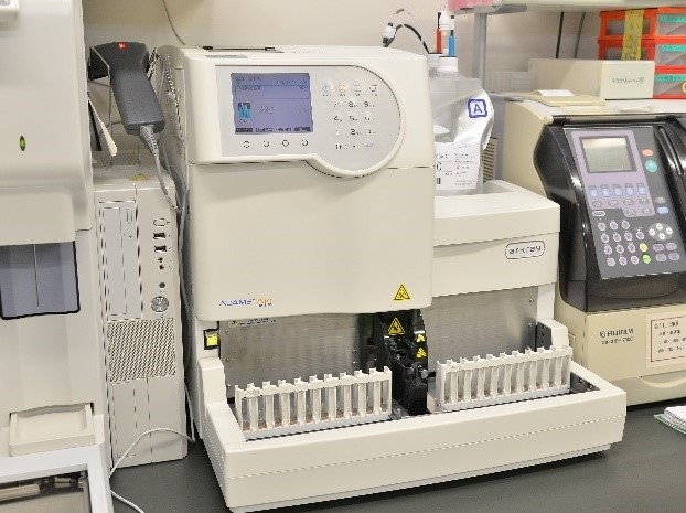 グリコヘモグロビン分析装置の画像