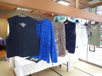 手編みの服の画像