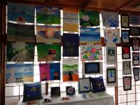 中学生の絵画作本の画像