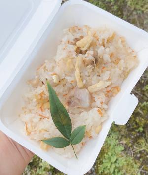 鶏おこわ