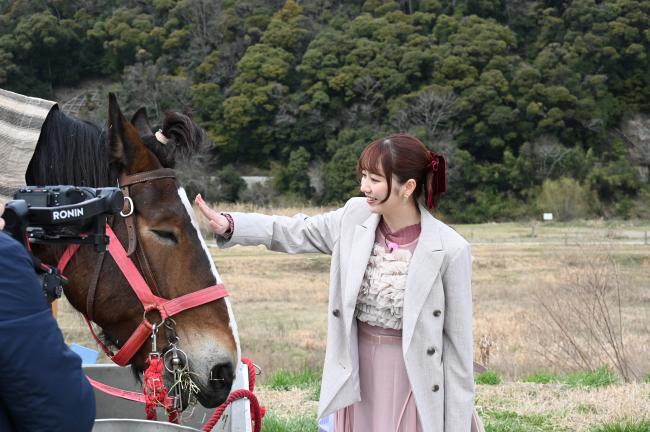 ももクロメンバーが京馬車を体験しました