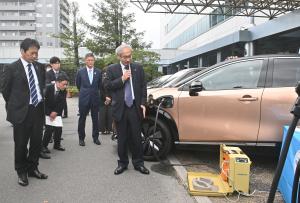 給電デモンストレーション