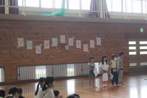 1年生を迎える会1