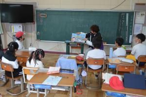 34年生の読み聞かせ