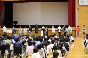 ５年ぶりの全校児童集会