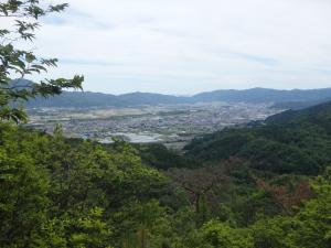 亀岡市の眺め