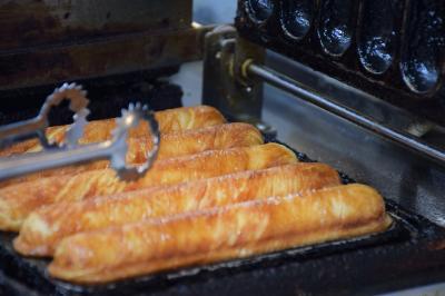焼きたてのデニッシュバーの写真