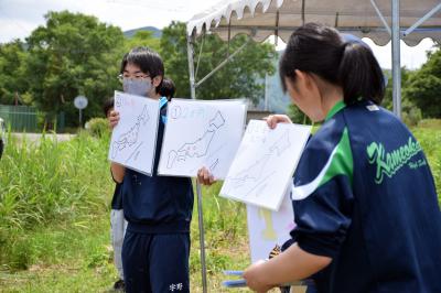 亀岡高校生の発表