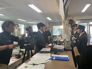撮影の様子２