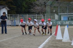 低学年の走り