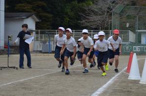 高学年の走り